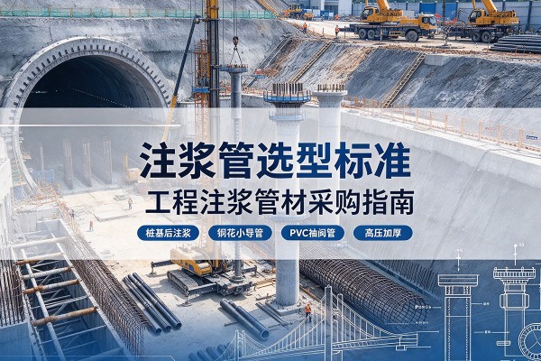 德州注浆管选型标准