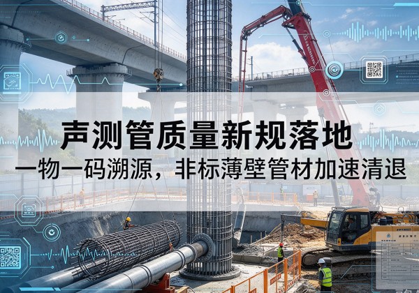 德州声测管质量新规落地，一物一码溯源，非标薄壁管材加速清退