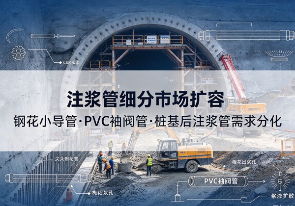 德州注浆管细分市场扩容，隧道钢花小导管、PVC 袖阀管、桩基后注浆管需求分化